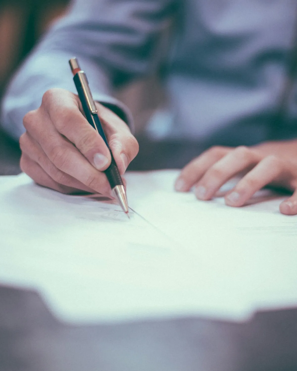 Firma de un documento contable